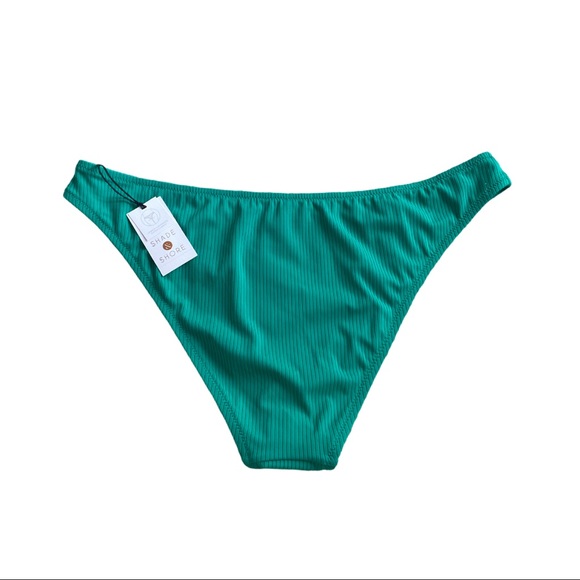 Shade & Shore Bikini Bottom Emerald Green - Picture 2 of 2